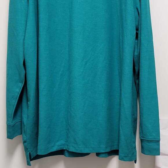 Croft & Barrow Mens Polo Shirt 4XL Tall Long Sleeve Easy Care - Picture 3 of 14